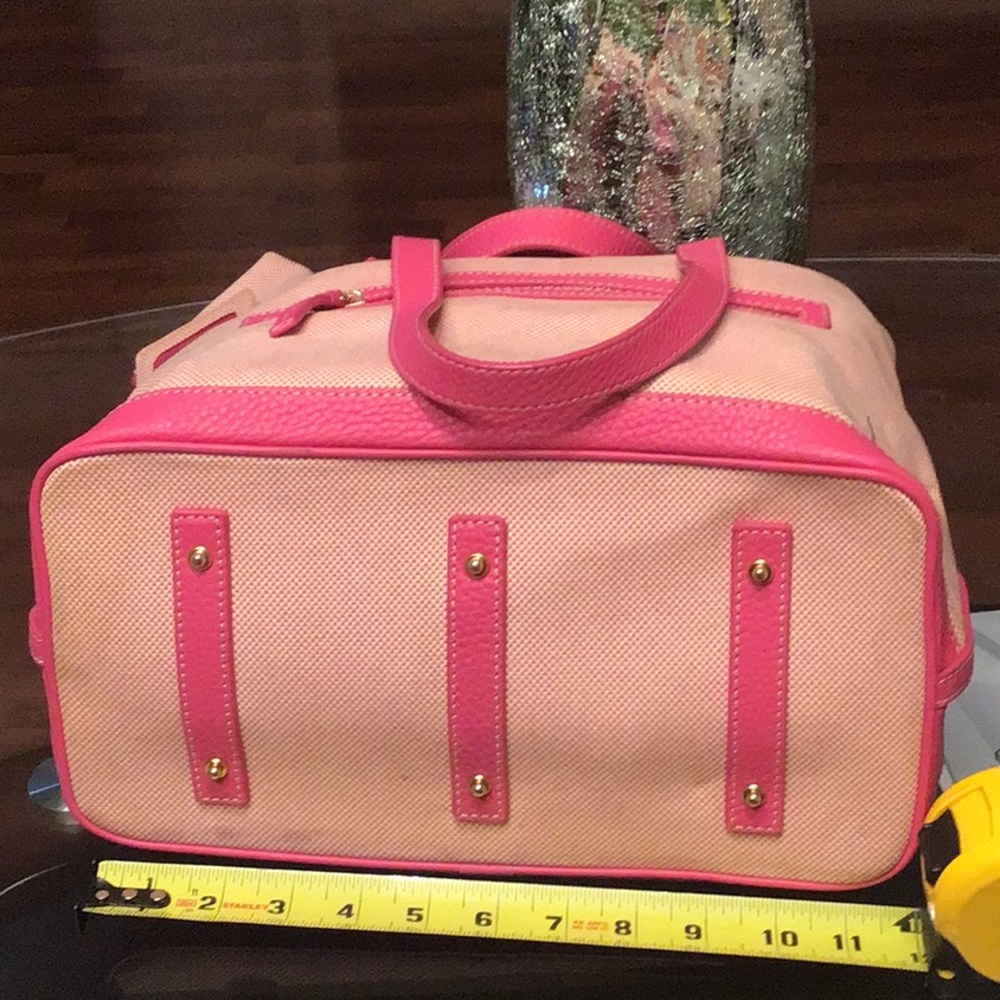 Dooney & Bourke Pink and Cream Women's Tote Bag nwot! - Picture 12 of 15